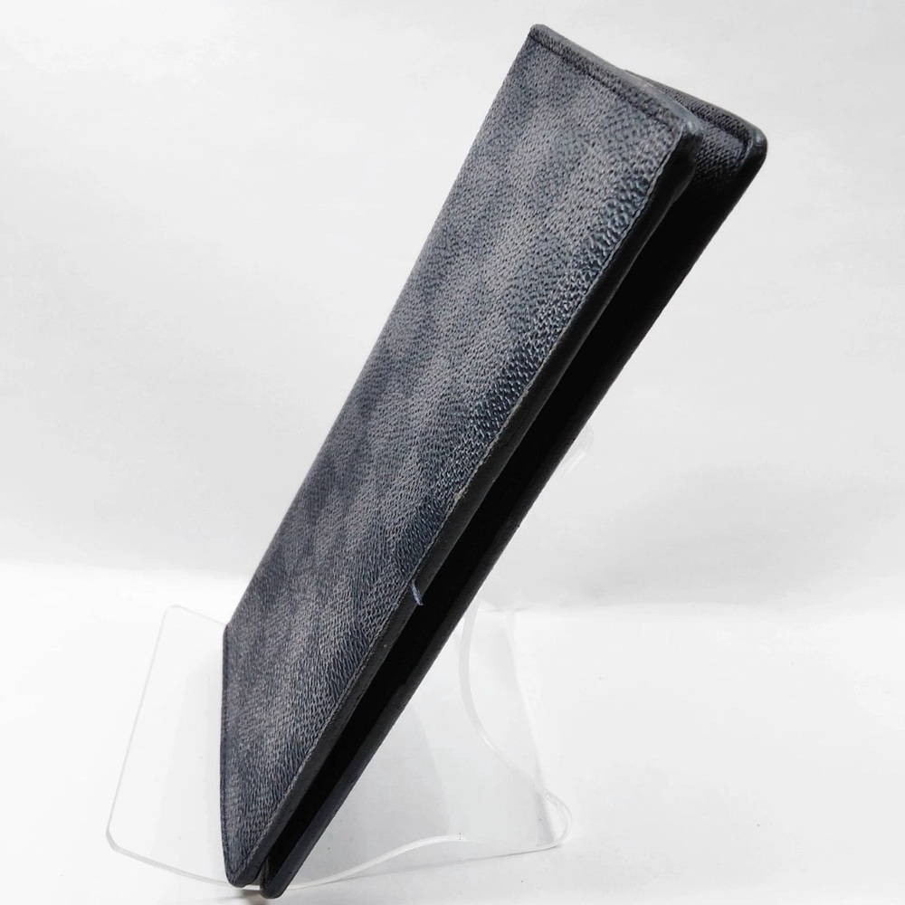 Louis Vuitton LV Long Brazza Wallet Black Damier Graphite - Picture 3 of 9